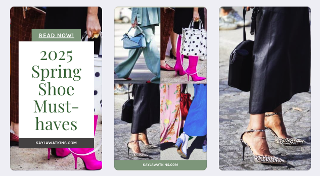 examples of fashion blog pins